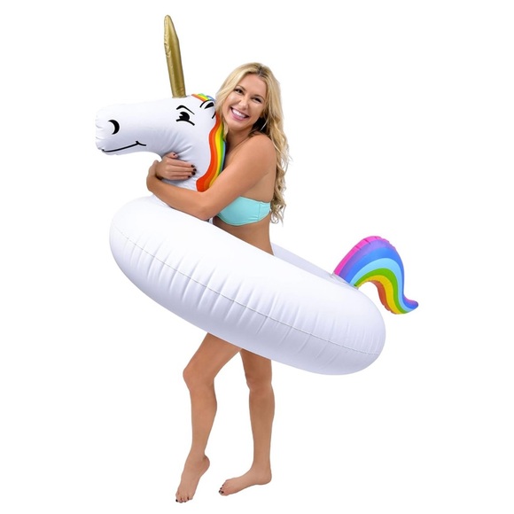 GoFloats Other - NWT | GoFloats Unicorn Pool Float Inflatable Party Tube